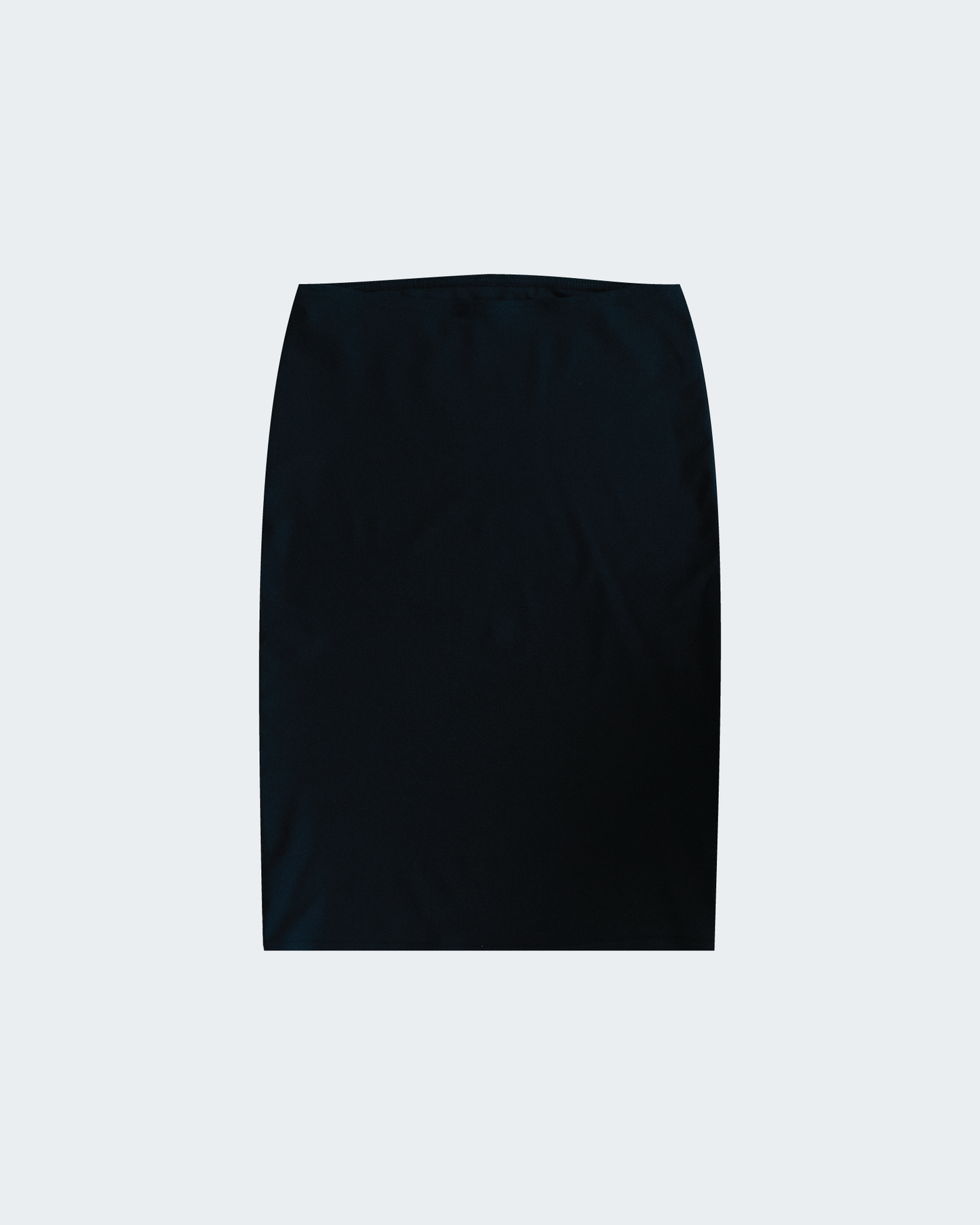 Coastline Midi Skirt- Obsidian