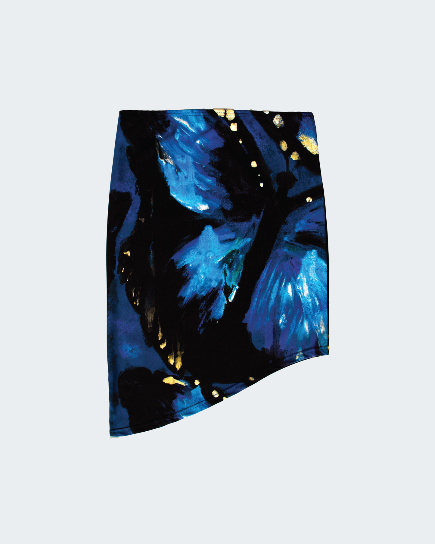 Shoreline Midi Skirt - Blue Butterfly